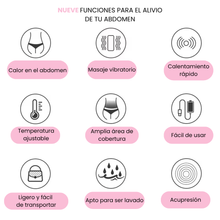 Cargar imagen en el visor de la galería, Cinturón Calefactado para Dolores Menstruales y Cólicos
